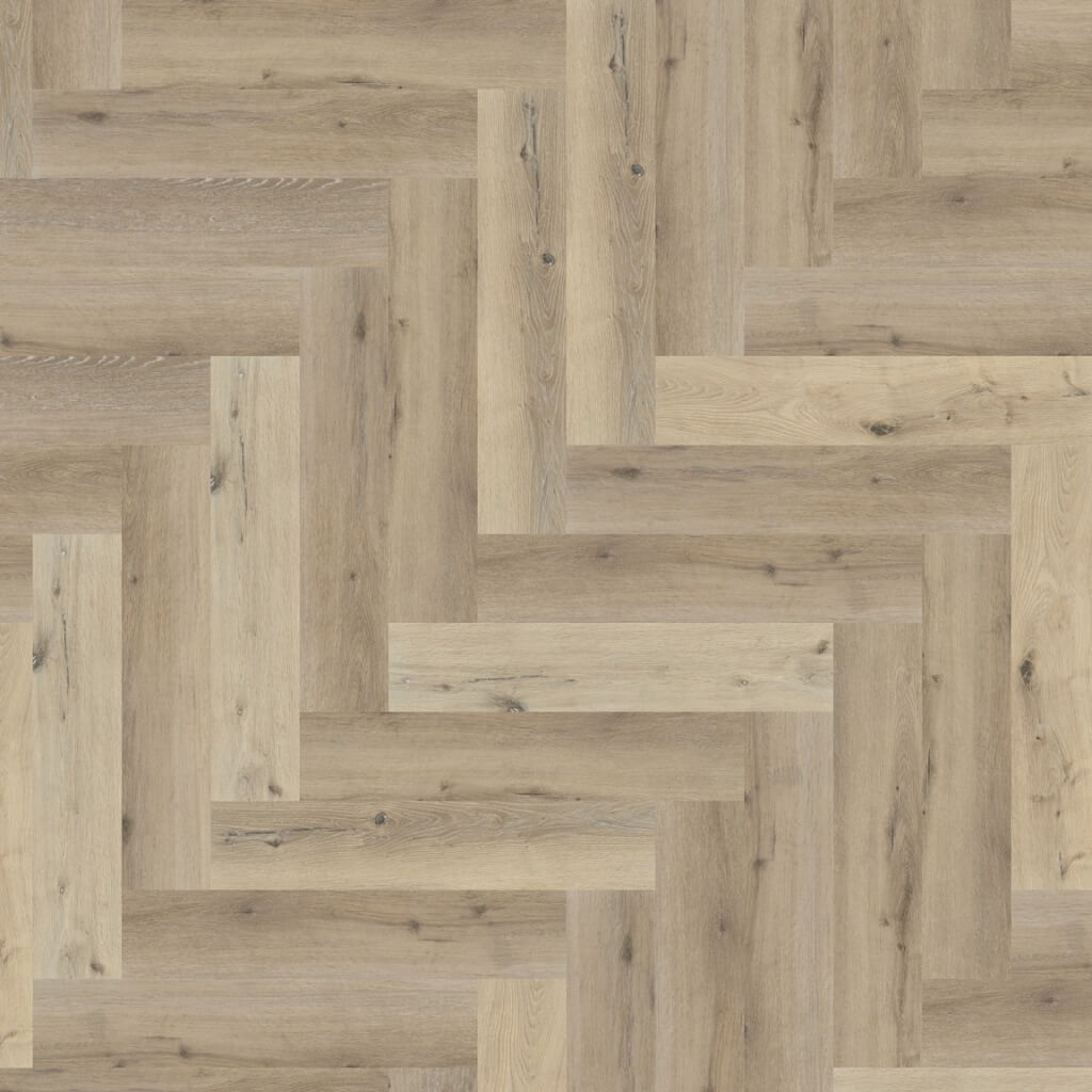 PVC vloer Yup Herringbone light oak