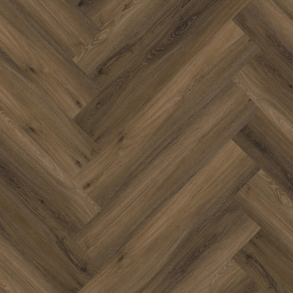 PVC vloer Yup Herringbone warm brown